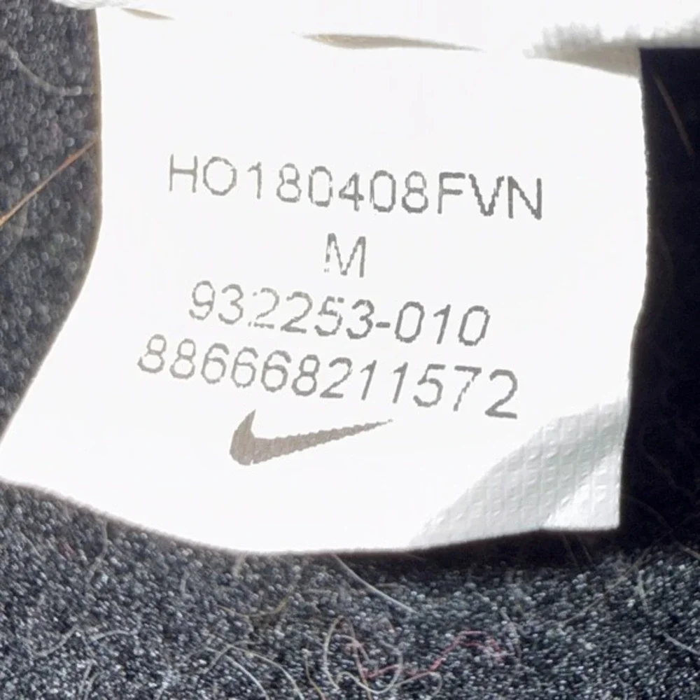 Nike Dri-FIT Mens Training Pants Black‎ Fleece Lined 932253-010 Size Medium